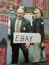 NYPD BLUE TV SHOW, DENNIS FRANZ & RICKY SCHRODER, GLOSSY COLOR 4X6 PHOTO, NEW  picture