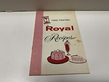 Vtg Standard Brands Royal Cook Book Pies Pudding Gelatin  picture