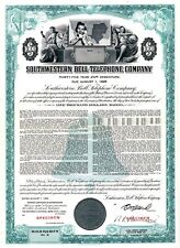 Southwestern Bell Telephone Co. - $1,000 Specimen Bond - Specimen Stocks & Bonds picture