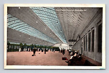 Union Station Concorse Interior Washington DC Postcard picture