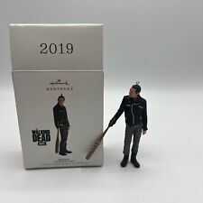 Hallmark 2019 Negan The Walking Dead TWD with Lucile Bat Keepsake Ornament picture