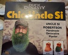 Duck Dynasty Uncle Si Chia Pet Decorative Planter Handmade Kit Brand New/Sealed picture