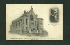 Pre-1920 Swedish Bethany M.E Church St John Postcard Brooklyn NY Unused Postcard picture