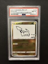 PSA 8NM/MINT - Pokemon Card Promo - Pikachu Yu Nagaba 208/S-P - Japanese picture