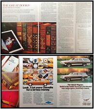 1977 Franklin Library Great Books Western World/ Chevette/ Buick Wagon Print Ad picture