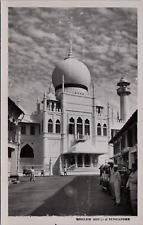 RPPC Singapore Masjid Sultan Mosque Sunni Islam Muscat Street Men Car Mussalman picture