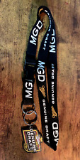Miller Genuine Draft Lanyard and Key Chain  MGD new unused Key Ring Beer Time picture