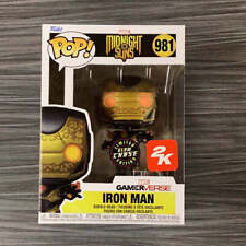 Funko POP Marvel Gamerverse: Midnight Suns - Iron Man (2K)(GiTD CHASE) #981 picture