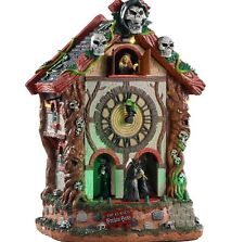 Lemax Spooky Town The Cursed Cuckoo Haus #95454 New Animation Sound Lighting picture