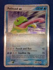 Pokemon UNSEEN FORCES - #107/115 Politoed ex - ENG - Ultra Rare Holo picture