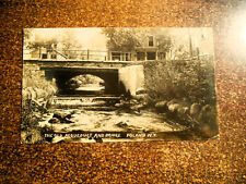 BEACH SERIES RPPC POSTCARD THE OLD ACQUEDUCT AND BRIDGE POLAND, N.Y picture