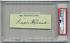 President FRANKLIN D. ROOSEVELT Gorgeous Cut Signature PSA picture