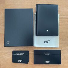 MONTBLANC Calf leather Diary Cover Notebook Cover Notebook Cover Black picture