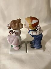 VINTAGE KISSING BOY AND GIRL GIVING GIFTS MADE IN KOREA picture
