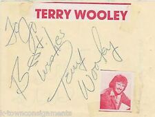 TERRI GIBBS TERRY WOOLEY COUNTY MUSIC SINGERS VINTAGE AUTOGRAPH SIGNATURES picture