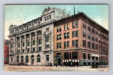 Winnipeg PA-Pennsylvania, United States Post Office, Vintage c1908 Postcard picture