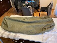 Army Duffel Bag Large 40” Wide Missing Pull On The Zipper picture