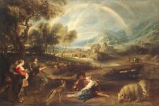 Art Oil painting Landscape-with-a-Rainbow-Pieter-Paul-Rubens-oil-painting picture