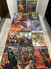 Lot Of 13 DC Comics Trade Paperback Justice League Flash JLA Green Lantern 2000s picture