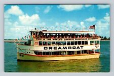Miami FL-Florida, Seven Seas Dreamboat Sightseeing Tours Vintage Postcard picture