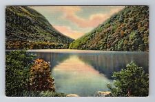 Franconia Notch NH-New Hampshire, Profile Lake, Antique Vintage Postcard picture