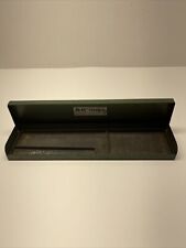 Vintage S-K TOOLS Tool Box Case 60632 SK Chicago IL Green with 1/4 Tray Holder picture