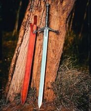 Handmade Scottish Claymore Sword  Medieval Sword Battle Ready Viking Sword Gift picture