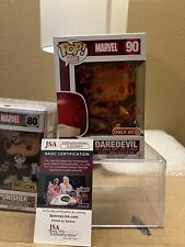 Autographed Funko Pop  Marvel  Daredevil (Yellow)  Target (Exclusive) 90  picture