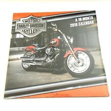 2019 Harley Davidson Wall Calendar 12 x 12 in Square Motorcycle  picture