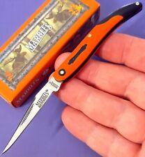 Marbles Knife Small Texas Toothpick Hunters Orange G10 Handles 3