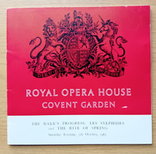 Royal Opera House Ballet Programme. Les Sylphides. Rudolph Nureyev. 1963 picture