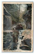 Postcard Rainbow Falls, Watkins Glen NY C71 picture