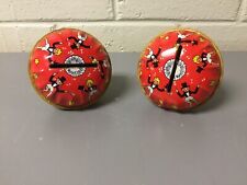 PAIR OF ANTIQUE VTG KIRCHHOF NEW YEAR PARTY NOISEMAKERS WITH ORIGINAL 25 CENTS  picture