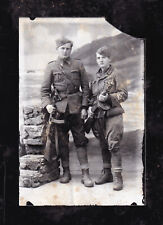 YUGOSLAVIA SERBIA WWII ARMY PARTISANS LARGER PHOTO weapons picture