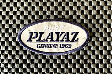 PURE PLAYAZ GENUINE 1969 EMBROIDERED SEW ON ONLY PATCH MEN'S CLOTHING 3 x 1 1/2