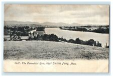 c1905 The Connecticut River near Smiths Ferry, Massachusetts MA Postcard picture
