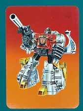 1985 Hasbro Transformers Series One Card #37 - Sludge (Orange Variant) picture