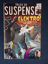 TALES OF SUSPENSE #13 (1961) FN+ 1st Elektro KIRBY+DITKO+LEE Atlas Comics picture