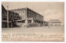 UDB Postcard,HotelCushing,Salisbury Beach,Mass.,1907,Rotograph picture