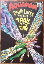AQUAMAN 1968 OCT #41 DC COMICS DEATH LURKS IN TRAIL OF THE RING VERY NICE  Z2822 picture