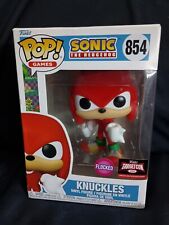 Funko Pop Games Sonic the Hedgehog - Knuckles (Flocked) #854 - Target Exclusive picture