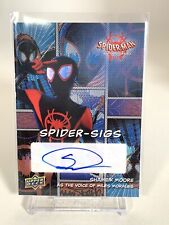 2022 Upper Deck Spider-Man Into the Spider-Verse Shameik Moore Auto SST-SM Sigs picture