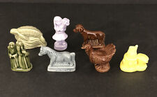7 Wade Whimsies Figures England Small Porcelain Animals Sandcastle Girl Biblical picture