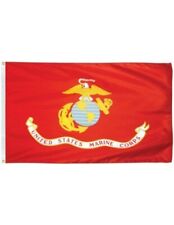 US Marine Corps 5' x 8' Nylon Flag picture