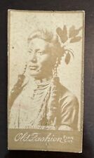 1888 N691 Old Fashion Fine Cut Indian Chiefs Yellow Dog Nice Rare picture