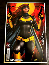 BATGIRL #8 NATHAN SZERDY EXCLUSIVE MEGACON SIGNED TRADES COVER COA LTD 50 NM+ picture