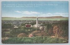 Berkeley CA, University of California & City Berkeley Hills, Vintage Postcard picture