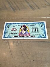 2002 Disney Dollars Snow White picture