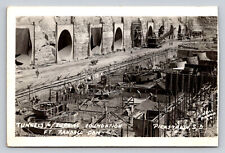 RPPC Tunnels Turbine Foundation Ft Randall Dam Construction SD Real Photo P723 picture