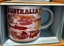 Starbucks - AUSTRALIA - BEEN THERE 14oz Ceramic Mug NEW BOXED Cup Tumbler picture